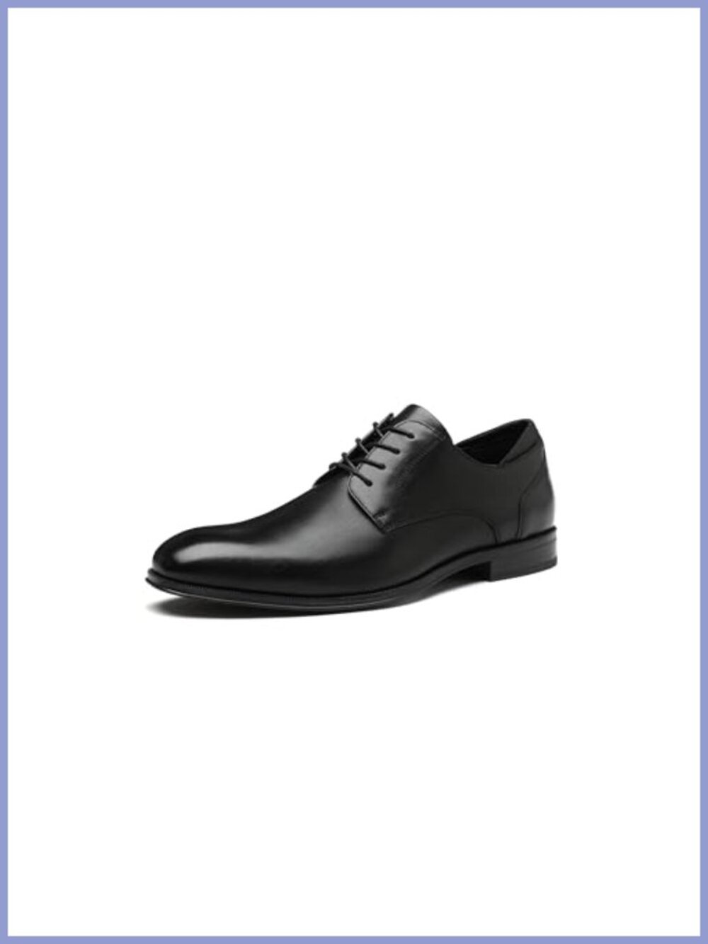 DGARDZ Men's PU Leather Oxford Derby Dress Shoes Formal Lace-Up Pointed Toe